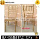 Golden Restaurant Room Dining Chiavari Chair for Rental thumbnail-1