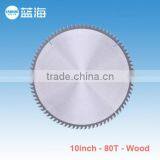 10''-80T Circular Wood Alloy Saw Blade TCT Cutting Blade thumbnail-1