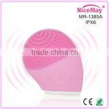 Mini Silicon Facial Massager Brush Rechargeable thumbnail-1