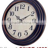Battery Operated Time Clock, Plastic Wall Clock
