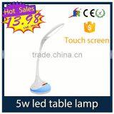 High quality 5W flexible USB charging LED desk lamp /led table lamp