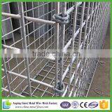 2x2x1m Galvanized Welded Gabion Cage for Stone Wall Quality Choice thumbnail-2