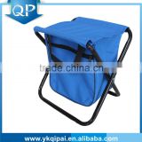 Cooler chair with cooler bag and shoulder belt