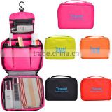Hot sale hanging cosmetic bag for ladies toiletry cosmetic bags
