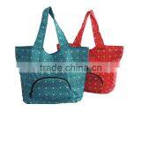 Custom Printing Foldable Shopping Bag Tote Beach Bag
