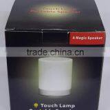 Wireless Bluetooth Speaker Hands-free Call Colorful Touch LED Light Lamp With TF Card Music Player Smart Speakers Subwoofer thumbnail-4