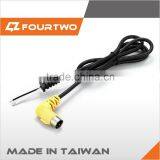 Made in Taiwan Fast Delivery Customized Right Angle DC Plug With Strain Relief thumbnail-1