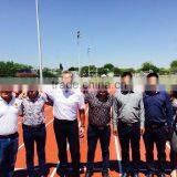 IAAF Approved Waterproof Synthetic Rubber Running Track Material For 400 Meter Standard Stadium thumbnail-2