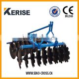 Compact tractor disc harrow plough with CE
