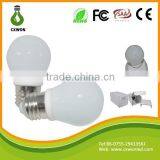 High Quality AC85-265V SMD2835 Non-dimmable E27 3w Ceramic Led Bulb thumbnail-2