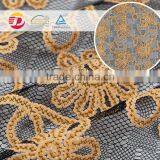 Wholesale Cheap Guipure White Cotton Lace Embroidery Beautiful Fabric Samples of Lace for Dress thumbnail-6