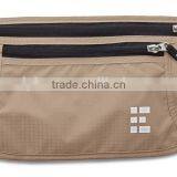 Factory Waterproof Nylon Travel Money Belt RFID Blocking Wallet & Phone Pocket thumbnail-3