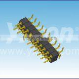 Dongguan Supplier 2.0mm Pitch Dual Row Vertical SMT Machined Pin Header Connector