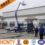 Professional Design 200kg Diesel Engine/Battery Type Folding Arm Genie Boom Lift thumbnail-5