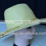 fashion paper straw hat/summer beach hat/straw beach hat for sale