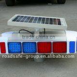 Hotsale !!! LED Solar Warning Flashing Light (4 Sides Working)