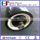 Industry Widely Used 108mm Diameter Troughing Steel Idler For Conveying Cement thumbnail-1