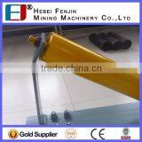 Steel Tube Q235 Troughing Type Carrying Idler Roller With Electrostatic Painting thumbnail-2