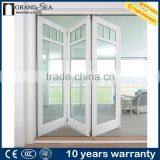 Aluminum Double Glass Folding Balcony Door Designs thumbnail-5