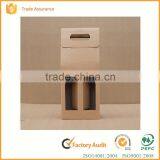 Custom Corrugated Paper Wine Pack Box With Handle