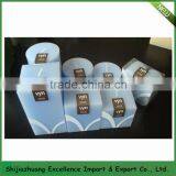 Colour Changing or White Scented Square Pillar Candle thumbnail-1