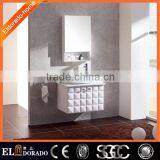 Tile Small Multi-Layer Solid Wood Bathroom Mirror Vanity Cabinet thumbnail-1