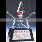 Custom Different Shape Black Bottom Clear Acrylic World Cup Soccer Trophy With Various Size thumbnail-1