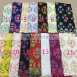 2016 Latest Style Baby African Dry Lace Embroidery Fabric for Girls Dress thumbnail-4