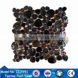 China Factory Color Glass Pebbl Tile for Swim Mosaic Alpha Tile thumbnail-6