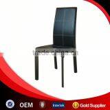 All Covered Black Leather Dining Chairs thumbnail-1