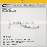 YB-B104 Lowest Price AA Slotted Wall Wire Hook Display Hanging Hook Clothing Hook With Balls