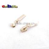 45*11mm 5# Auto Lock Zipper Slider Zinc Alloy Golden For Metal Zippers #FLQ144-G thumbnail-2