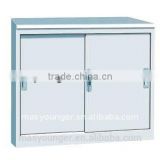 Steel/metal product half height sliding door living room storage cabinet/cupboard office furniture