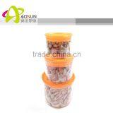 PP Transparent Dry Food Storage Container, Plastic Storage Box With Colorful Lid thumbnail-6
