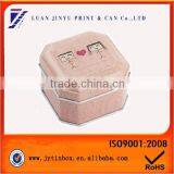 Personalized Decorative Octagon Shape Storage Tin Box
