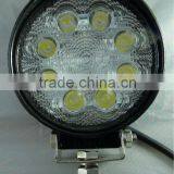 24W round LED work lamp for truck/ SUV/ boat/ Fire engine/ Forklift