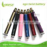 2014 Most popular best quality newest battery ego lcd twist