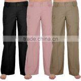 Custom Quick dry female loose cargo pants