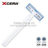 5 Star Hotel Disposable Shaving Kit White Plastic Airline Shaving Razor thumbnail-1