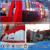 6" 10" 12" RF Remote Control Price Standing Advertising LED Gas Price Pylon Sign for Gas Station thumbnail-3