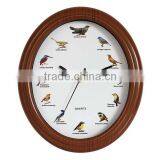 2015 Promotion Cuckoo Oval Wall Clock thumbnail-1