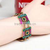 Free Sample 2016 New Design Gold Tone Hamsa Bracelet thumbnail-1