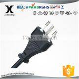 Italy IMQ Approval Rohs Three Pins Plug Power Cord Supplier's Choice