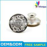 Contact Supplier Chat Now! Fashion custom garment accessories 25MM brass jeans button