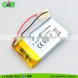 Attractive GEB 422550 Rechargeable 3.7v 450mah Li-po Battery, thumbnail-3