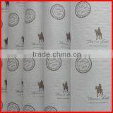 Fashionable Logo Printed Transparency Wrapping Paper Wholesale