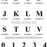 BX Wrought Iron Letters Numbers