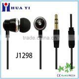 Cheap fashion metal earphone with elegant design