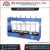 Heavy Duty Structural Construction of Jar Test Apparatus from Leading Manufacturer