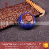 Dark Bule Ceramic Ice Crack Glaze Cups, Bulk Tea Cups Wholesale thumbnail-3